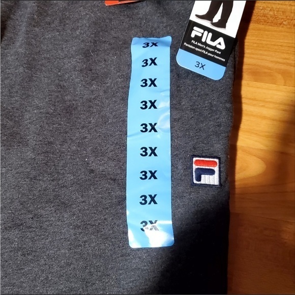 ⭐️ HOST PICK ⭐️ BRAND NEW Men's fila Jogger pants blue draw string size 3XL - Picture 4 of 9